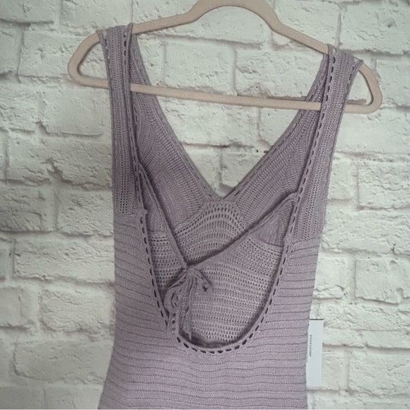 Torn By Ronny Kobo Madi Lavender Knit Dress NWT - Picture 8 of 16